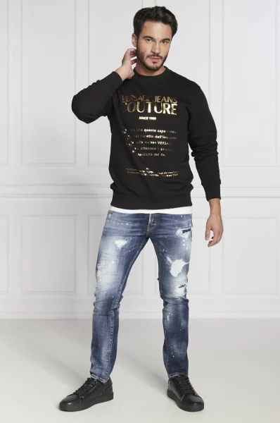 Hanorac | Regular Fit Versace Jeans Couture 	negru	