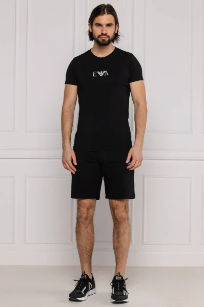 Tricou 2-pack | Regular Fit Emporio Armani 	negru	
