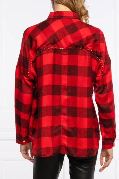 cămașă CLOTHILDE | Loose fit GUESS 	roșu	
