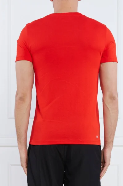 Tricou | Regular Fit Lacoste 	roșu	