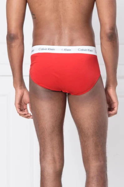 chiloți slipi 3-pack | stretch Calvin Klein Underwear 	alb	