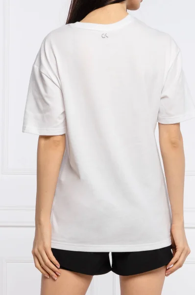 Tricou | Relaxed fit Calvin Klein Performance 	alb	