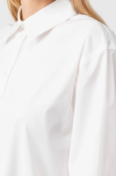 cămașă Basha | Oversize fit BOSS BLACK 	alb	