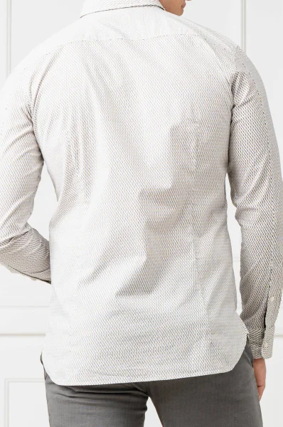 cămașă Magneton | Slim Fit BOSS ORANGE 	alb	