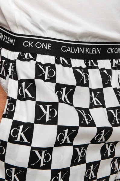 Pijama | Relaxed fit Calvin Klein Underwear 	alb	