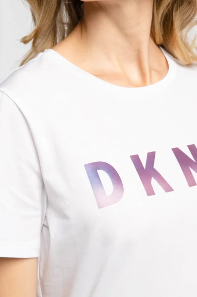 Tricou OMBRE LOGO | Regular Fit DKNY 	alb	