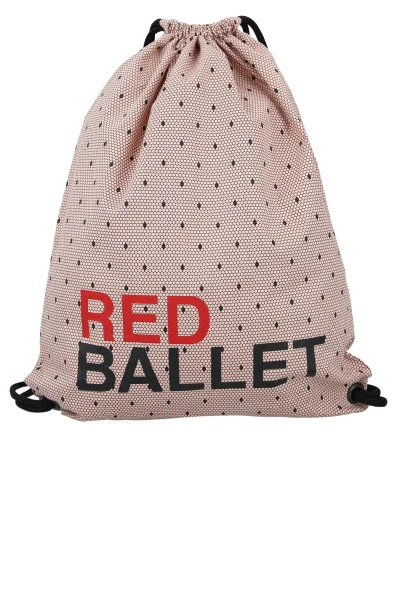 Tricou + geantă tip sac | Regular Fit Red Valentino 	alb	