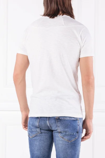 tricou BENGUIAT | Slim Fit Pepe Jeans London 	alb	