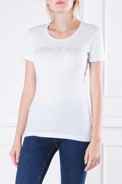 tricou | Regular Fit Versace Jeans 	alb	