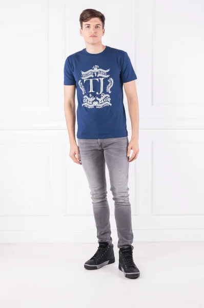 tricou | Regular Fit Trussardi 	albastru	