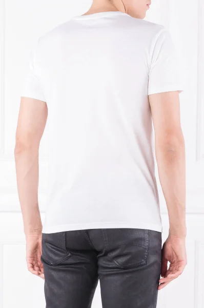 tricou | Regular Fit Trussardi 	alb	