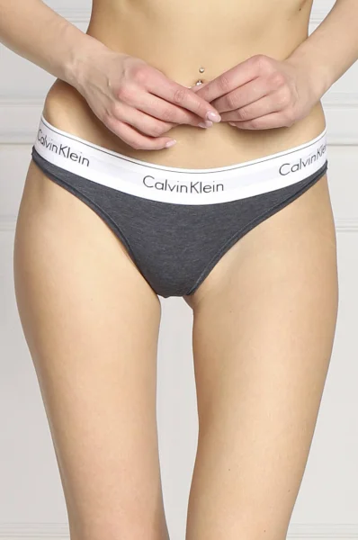 Tanga Calvin Klein Underwear 	gri grafit	