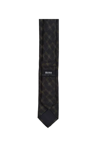 cravată BOSS BLACK 	gri grafit	