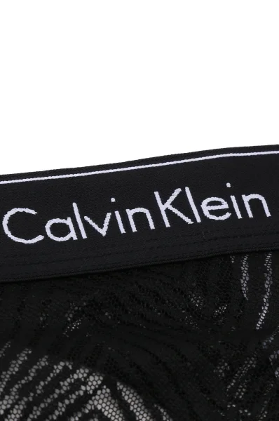 De dantelă tanga Calvin Klein Underwear 	negru	
