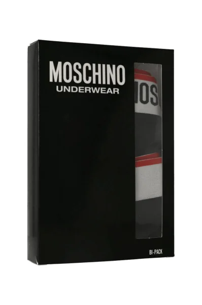 Tanga 2-pack Moschino Underwear 	negru	