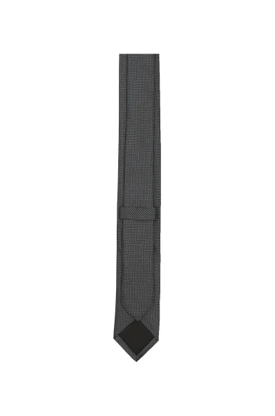 De mătase cravată HUGO 	gri grafit	