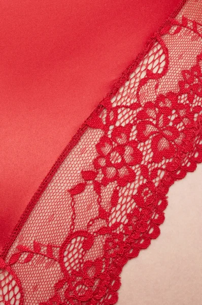 De satin body ANOUK | Slim Fit Guess Underwear 	roșu	