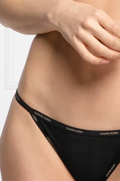 chiloți slipi brazylijskie Calvin Klein Underwear 	negru	
