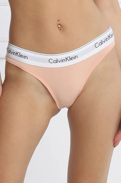 Tanga Calvin Klein Underwear 	roz pudră	