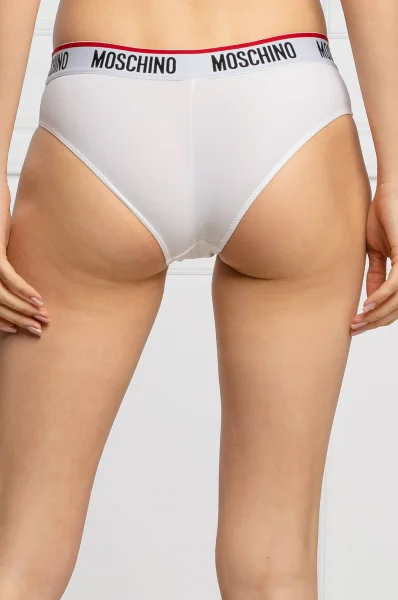 chiloți slipi Moschino Underwear 	alb	