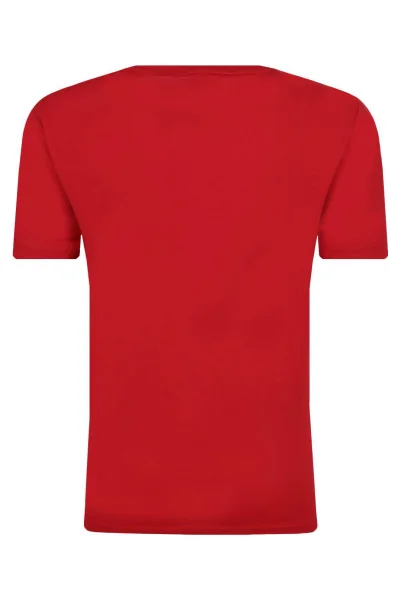 tricou | Regular Fit EA7 	roșu	