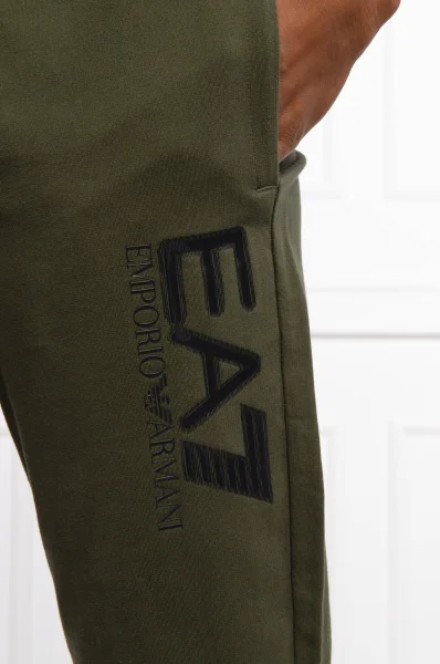 Pantaloni de trening | Regular Fit EA7 	verde	