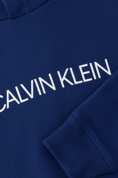Hanorac INSTITUTIONAL | Regular Fit CALVIN KLEIN JEANS 	albastru	