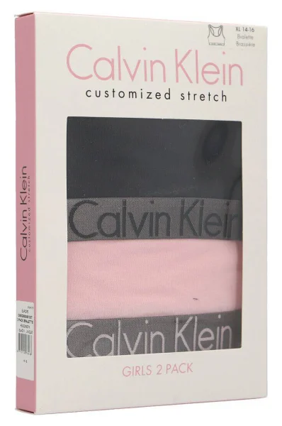 Sutien 2-pack Calvin Klein Underwear 	roz pudră	