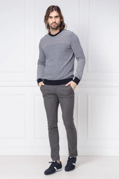 Pantaloni chino Modern | Slim Fit BOSS ORANGE 	gri	