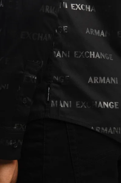 Cămașă | Regular Fit Armani Exchange 	negru	