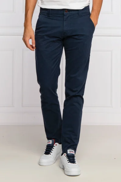 Pantaloni chino Scanton | Slim Fit Tommy Jeans 	bluemarin	