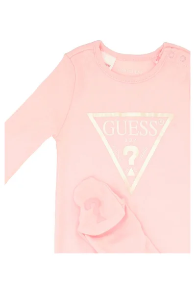 Salopetă bebeluși | Regular Fit Guess 	roz pudră	