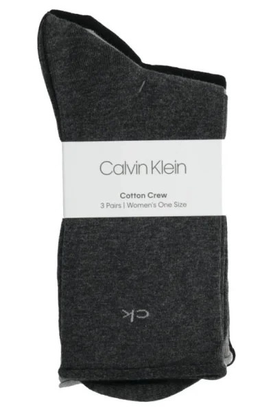 Șosete 3-pack EMMA Calvin Klein 	gri	