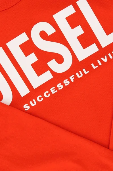 Longsleeve | Regular Fit Diesel 	portocaliu	