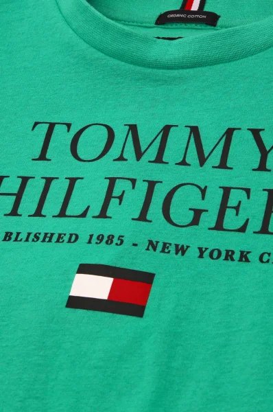 Tricou | Regular Fit Tommy Hilfiger 	verde	