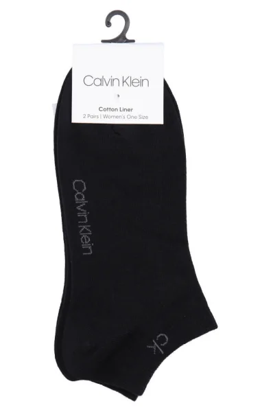 Șosete 2-pack Calvin Klein 	negru	