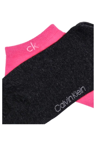Șosete 2-pack Calvin Klein 	roz	