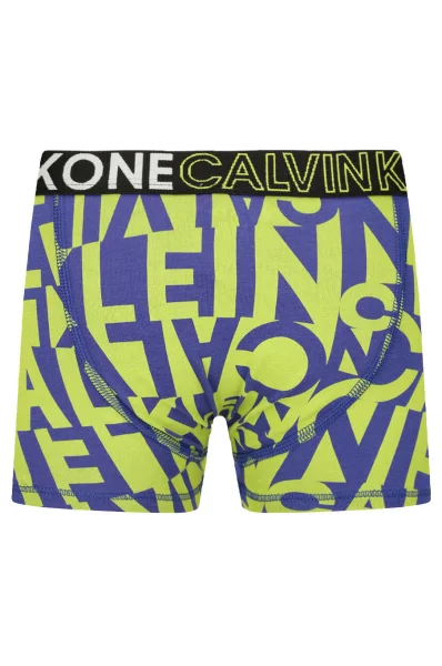 Chiloți boxer 2-pack Calvin Klein Underwear albastrustralucitor