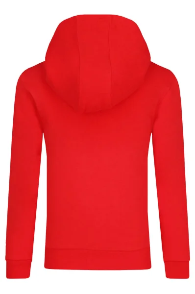 Hanorac | Regular Fit BOSS Kidswear 	roșu	