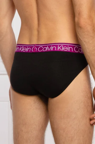 Chiloți slipi 3-pack Calvin Klein Underwear 	fucsia	