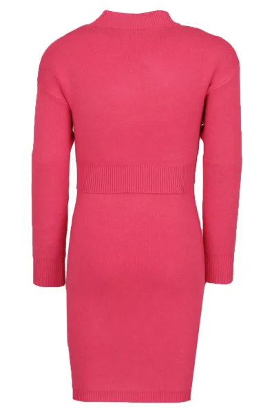 Rochie + kötött pulóver | Regular Fit Guess 	roz	