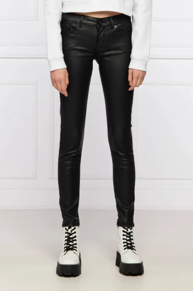 Pantaloni PIXIE | Skinny fit | mid waist Pepe Jeans London 	negru	