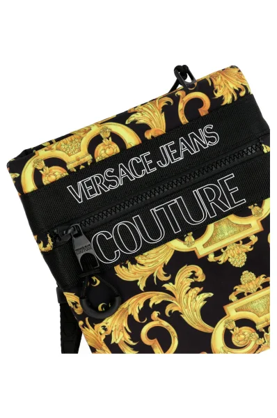 Geantă reporter LINEA MACROLOGO DIS. 5 Versace Jeans Couture 	negru	