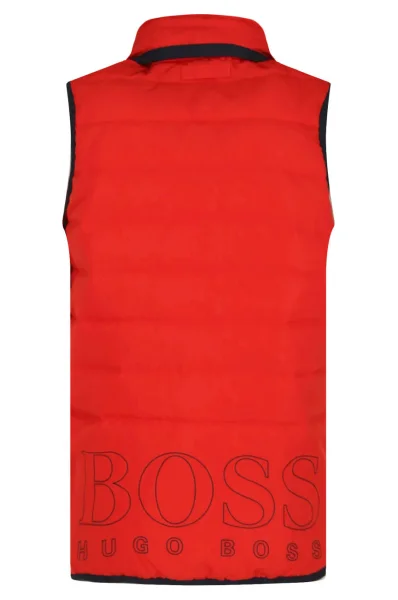 Vestă | Regular Fit BOSS Kidswear 	roșu	