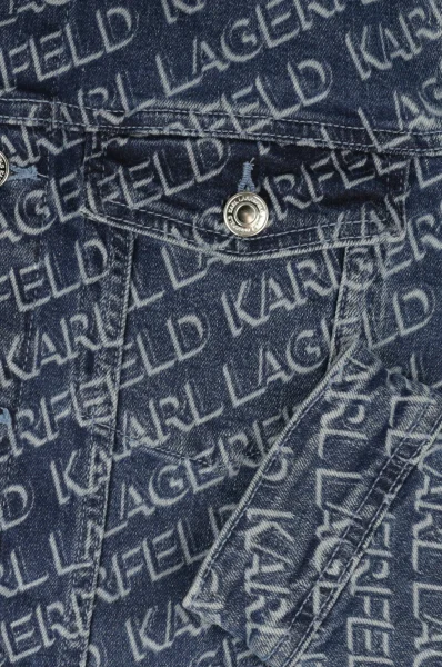Geacă de blug | Regular Fit Karl Lagerfeld Kids 	albastru	