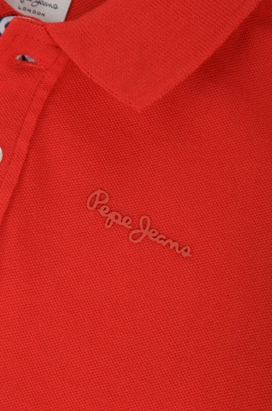 polo thor jr | Regular Fit Pepe Jeans London 	roșu	