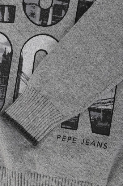 Pulover Erin | Regular Fit cu adaos de lână și cașmir Pepe Jeans London 	gri	