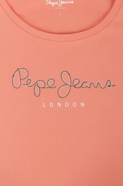 Tricou Verna | Regular Fit Pepe Jeans London 	portocaliu	
