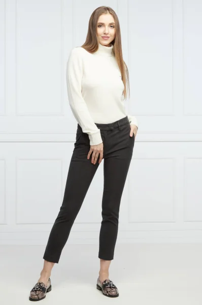 Pantaloni PERFECT | Slim Fit DONDUP - made in Italy 	negru	