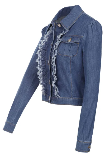 geacă jeansowa Boutique Moschino 	albastru	
